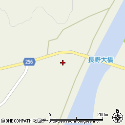 秋田県大仙市長野竹原127周辺の地図