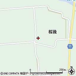 秋田県大仙市太田町国見柳原周辺の地図