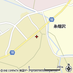 秋田県大仙市大沢郷寺葭谷地82周辺の地図