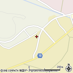 秋田県大仙市大沢郷寺葭谷地18周辺の地図