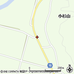 秋田県大仙市土川（小杉山）周辺の地図