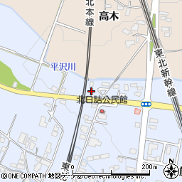 岩手県紫波郡紫波町北日詰守屋8周辺の地図