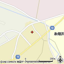 秋田県大仙市大沢郷寺葭谷地86周辺の地図