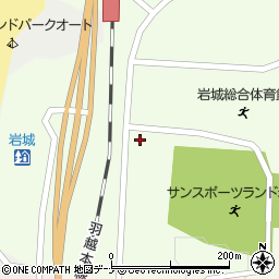 伊藤工業株式会社　岩城営業所周辺の地図
