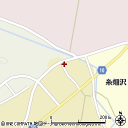 秋田県大仙市大沢郷寺葭谷地72周辺の地図