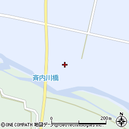 斉内川橋周辺の地図