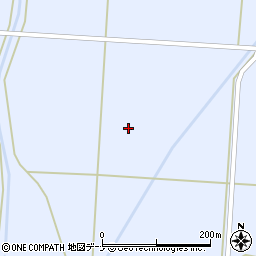 秋田県大仙市豊川（下野）周辺の地図