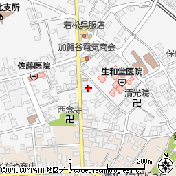 刈和野停車場線周辺の地図