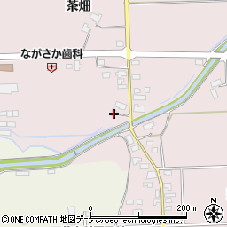 秋田県大仙市北長野茶畑145周辺の地図