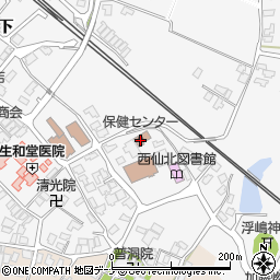 多機能ホーム西仙周辺の地図