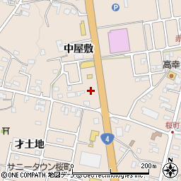 ヒノヤ整備工場周辺の地図