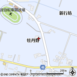 岩手県紫波郡紫波町北日詰牡丹野61周辺の地図