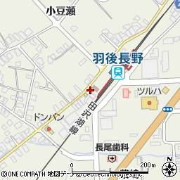 秋田県大仙市長野柳田周辺の地図