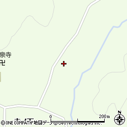秋田県大仙市土川石神107-1周辺の地図