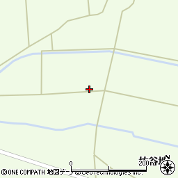 秋田県大仙市大神成蓬田周辺の地図