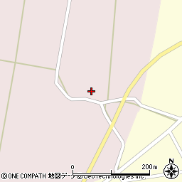 秋田県大仙市寺館周辺の地図
