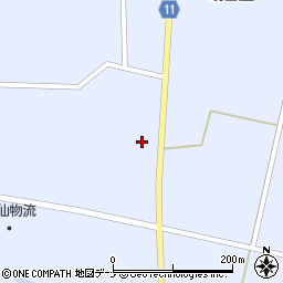 秋田県大仙市豊川川端街道下周辺の地図