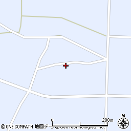 秋田県大仙市豊川町後周辺の地図