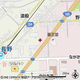 秋田県大仙市北長野茶畑129周辺の地図