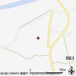 秋田県大仙市協和小種川口周辺の地図