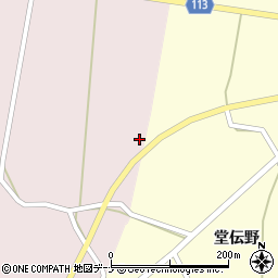 秋田県大仙市寺館常野周辺の地図