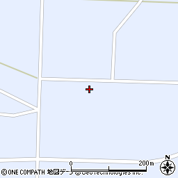 秋田県大仙市豊川真土周辺の地図