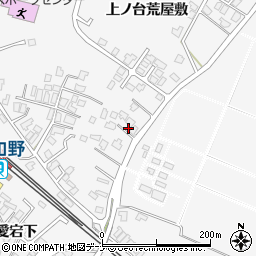 秋田県大仙市刈和野上ノ台荒屋敷66-5周辺の地図