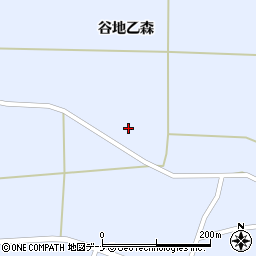 秋田県大仙市豊川（北又）周辺の地図