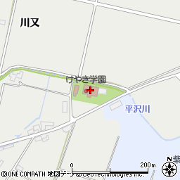 けやき学園周辺の地図