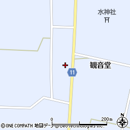 秋田県大仙市豊川上八丁堀15周辺の地図
