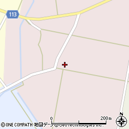 秋田県大仙市寺館三ツ谷24周辺の地図