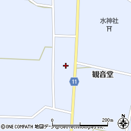 秋田県大仙市豊川上八丁堀9周辺の地図
