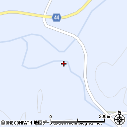 秋田県由利本荘市岩城道川桜沢1周辺の地図