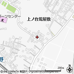 秋田県大仙市刈和野上ノ台荒屋敷72-10周辺の地図