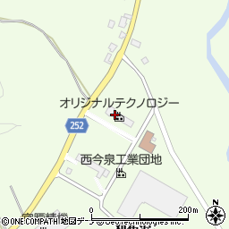 オリジナルテクノロジー株式会社　秋田工場周辺の地図