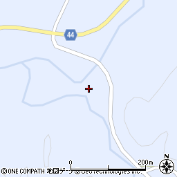 秋田県由利本荘市岩城道川前田表93周辺の地図