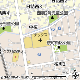 セリアナックス店周辺の地図