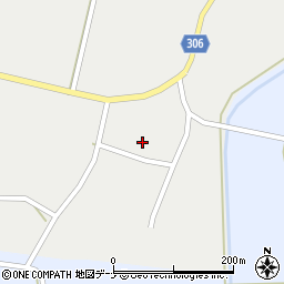 秋田県大仙市豊岡（向エ）周辺の地図