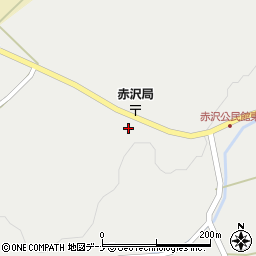 赤沢果樹生産組合周辺の地図