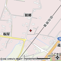 秋田県大仙市北長野館郷95-4周辺の地図