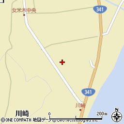 秋田県秋田市雄和女米木宝生口308周辺の地図