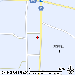 秋田県大仙市豊川上八丁堀199周辺の地図