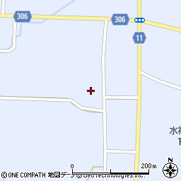 秋田県大仙市豊川上八丁堀183周辺の地図