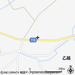 秋田県大仙市強首根越1周辺の地図