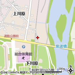 紫波橋周辺の地図