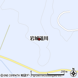 〒018-1304 秋田県由利本荘市岩城道川の地図