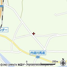 秋田県由利本荘市岩城内道川風平32周辺の地図