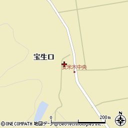 秋田県秋田市雄和女米木宝生口193-1周辺の地図