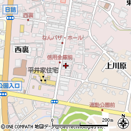 熊谷理容所周辺の地図