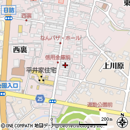 岩手県紫波郡紫波町日詰郡山駅26周辺の地図